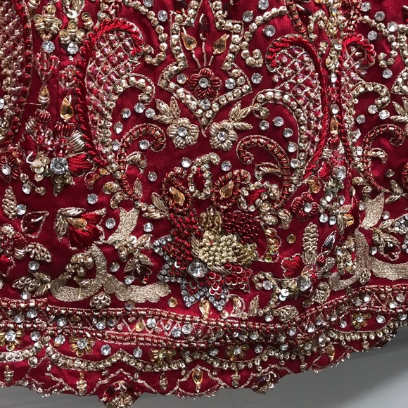 Bridal Indian Lengha - Picture 4 of 5